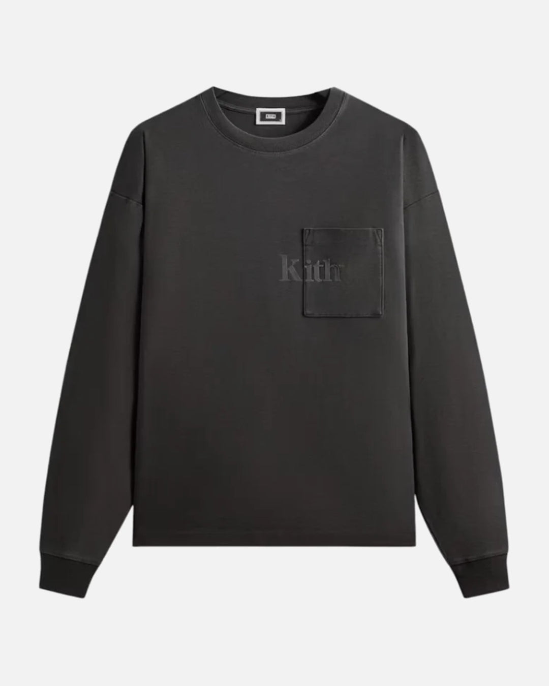 Kith Quinn L/S Tee Carbon - view 1