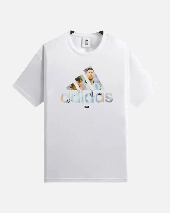 Kith x adidas Messi Football Graphic Tee White - view 1