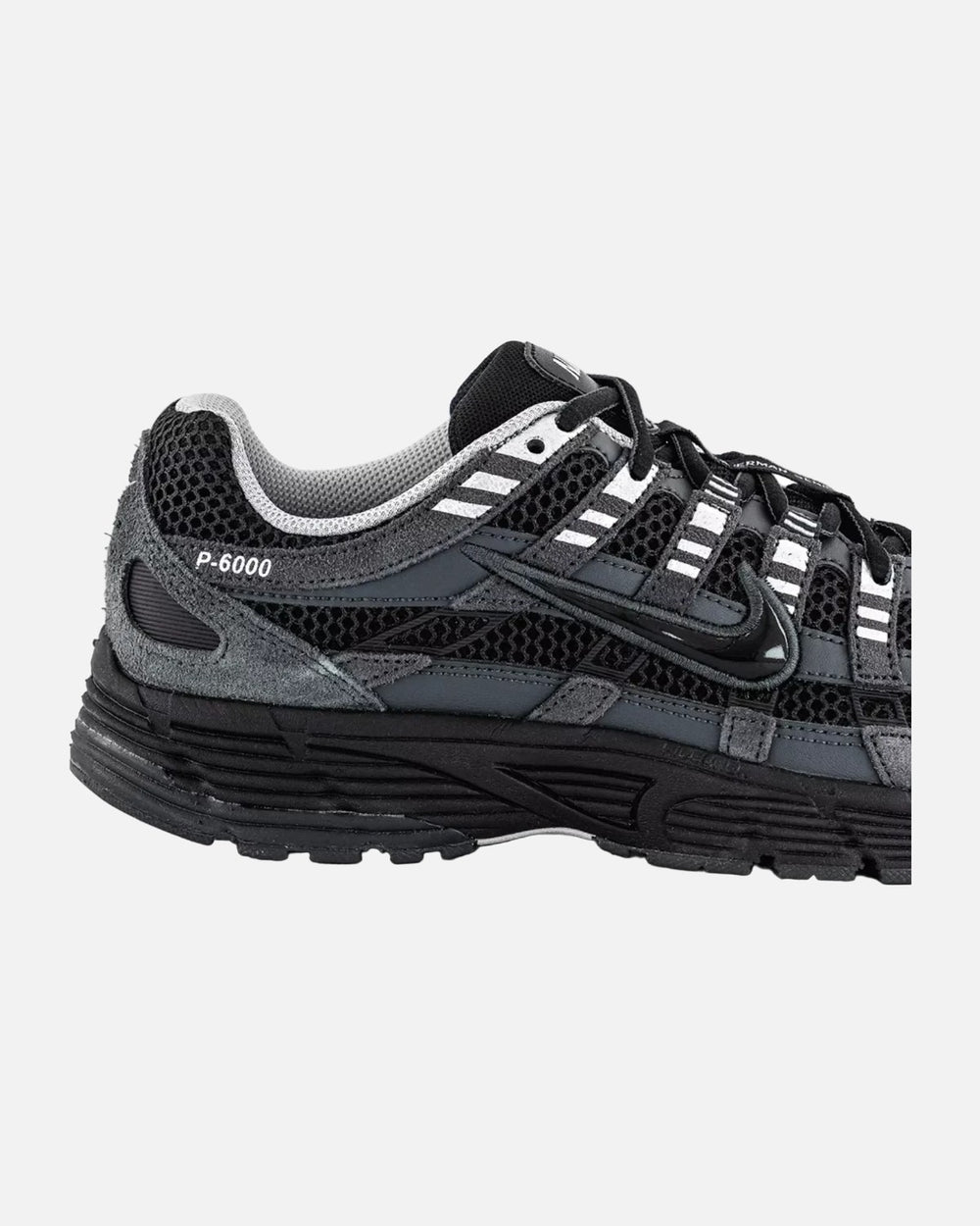 Nike P-6000 Suede Anthracite Metallic Silver - view 2