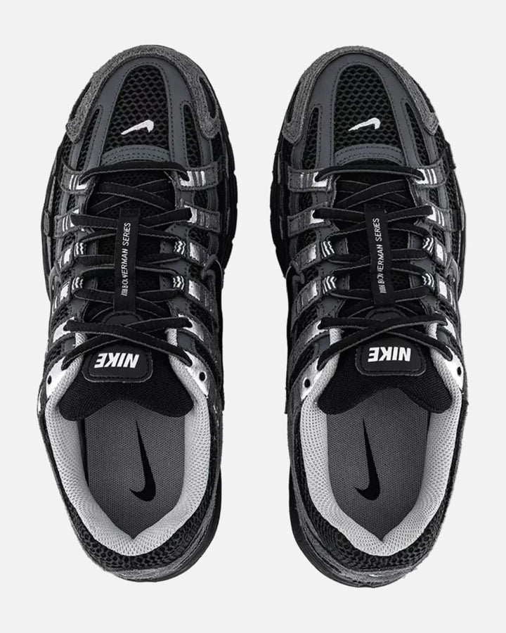 Nike P-6000 Suede Anthracite Metallic Silver - view 4