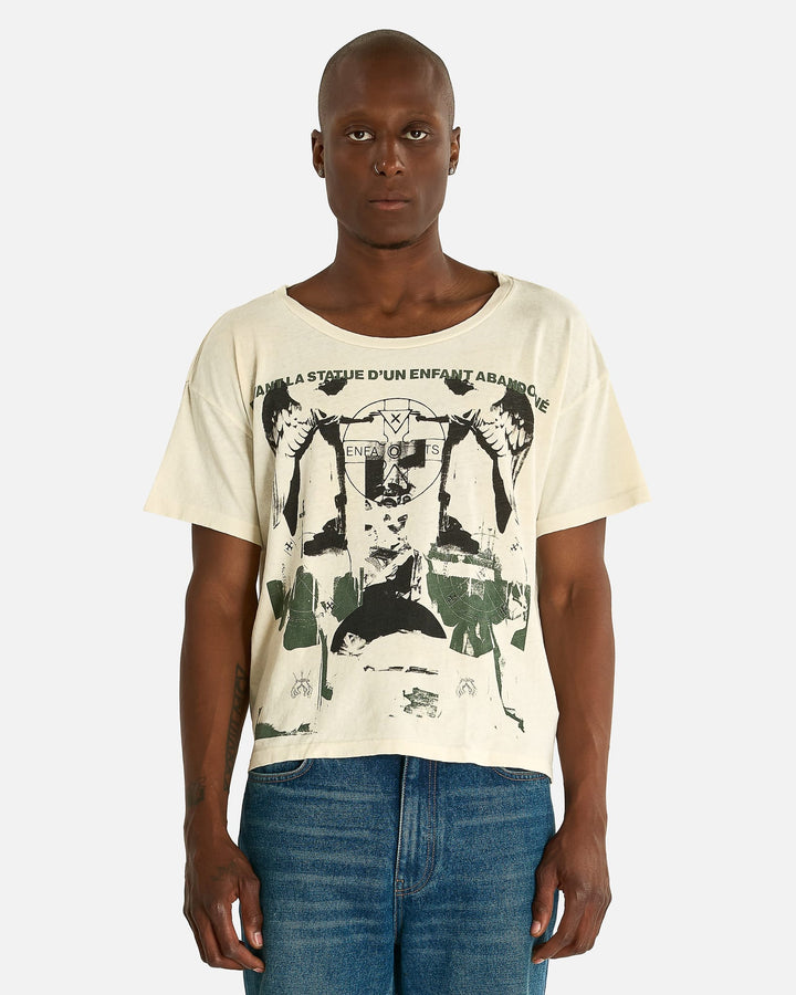 Enfants Riches Déprimés Nun Kicks Baby T-Shirt Dirty White - view 1