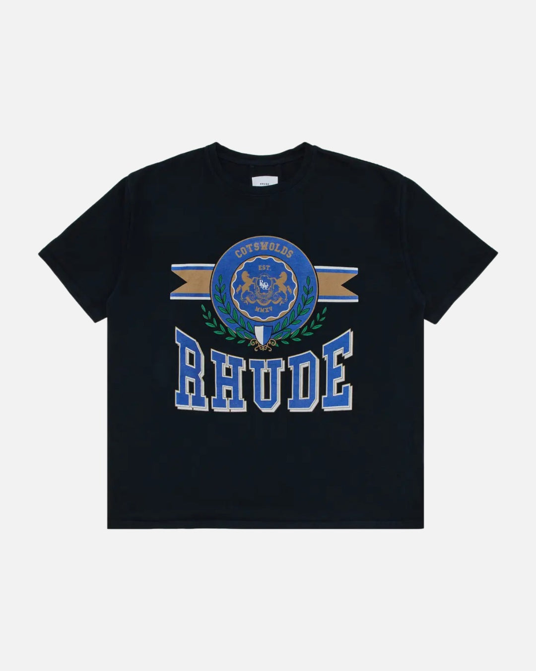 Rhude Cotswold Crest T-Shirt Vintage Black - view 1