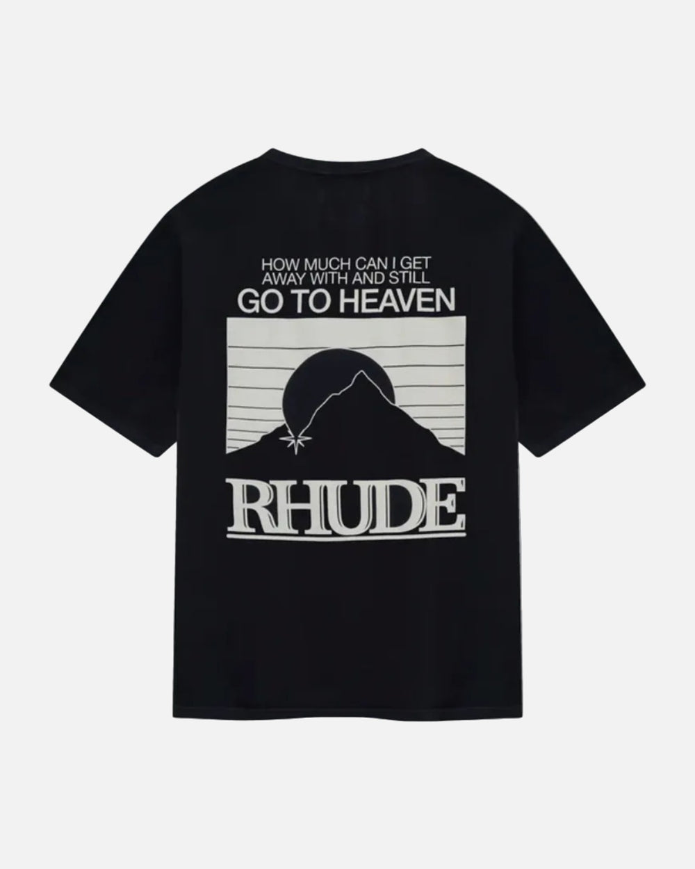 Rhude Moonlight Pack T-Shirt Black - view 2