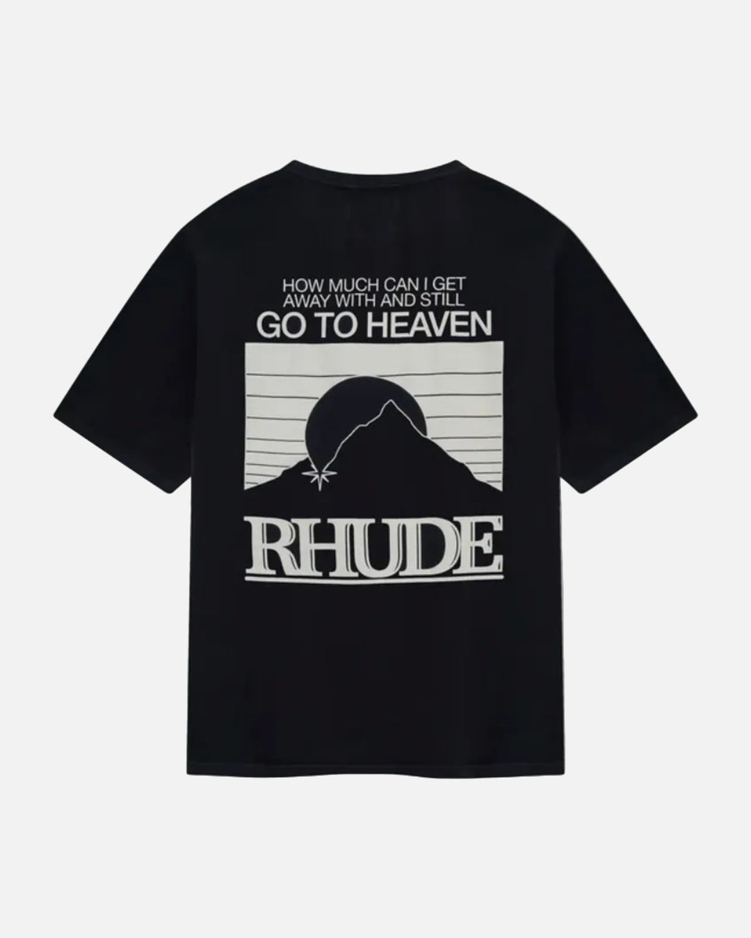 Rhude Moonlight Pack T-Shirt Black - view 2