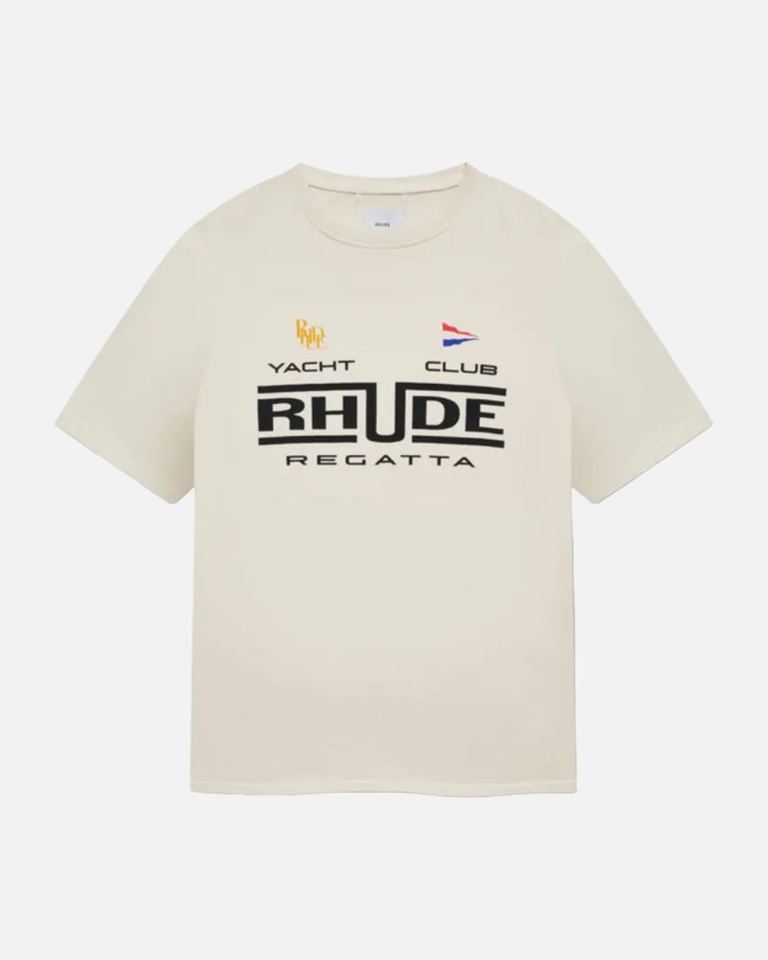 Rhude Regatta Club T-Shirt Cream - view 1