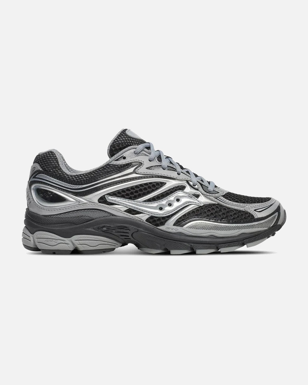 Saucony ProGrid Omni 9 Black Silver Grey - view 2