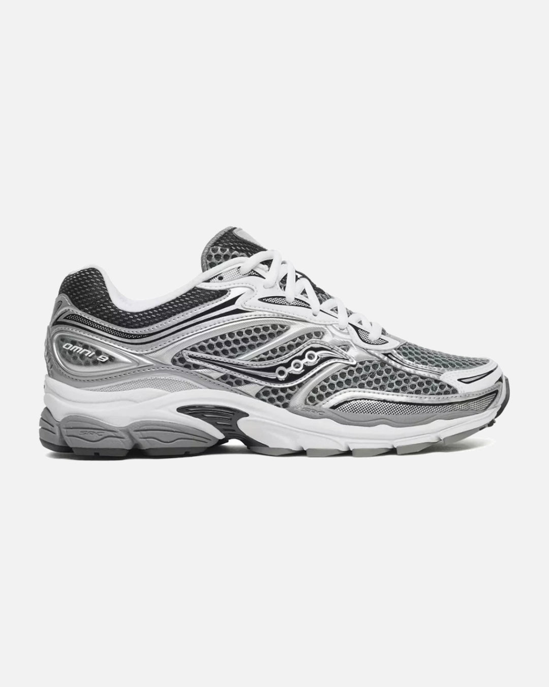 Saucony ProGrid Omni 9 Grey Silver Black - view 1