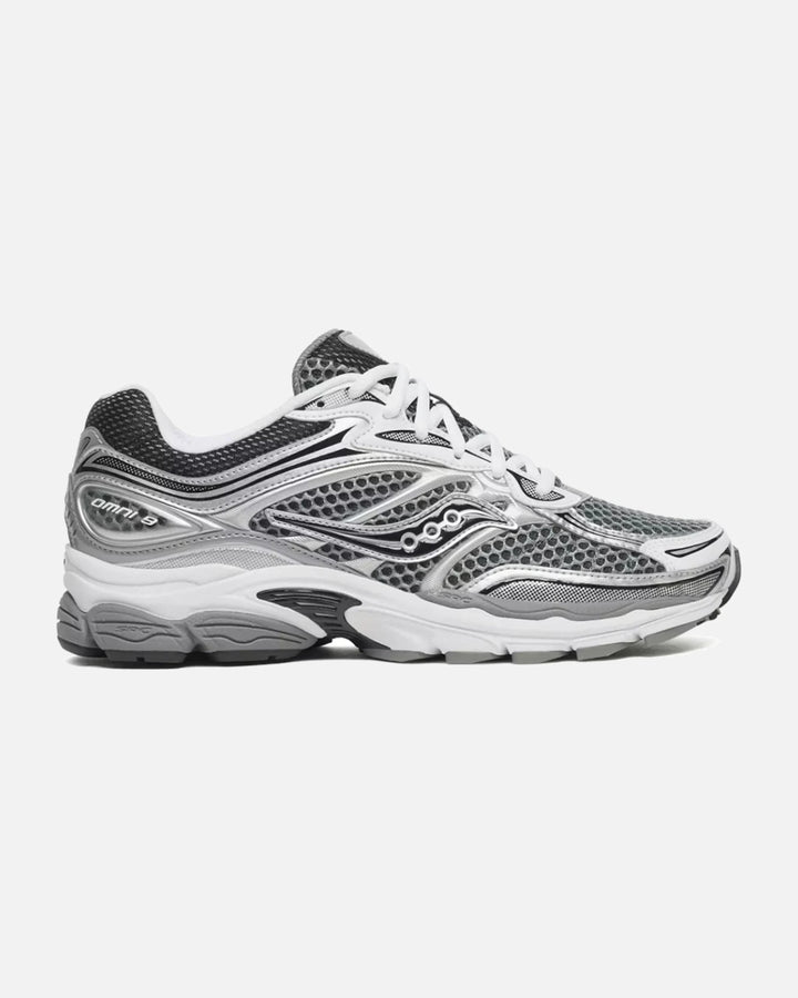 Saucony ProGrid Omni 9 Grey Silver Black - view 1