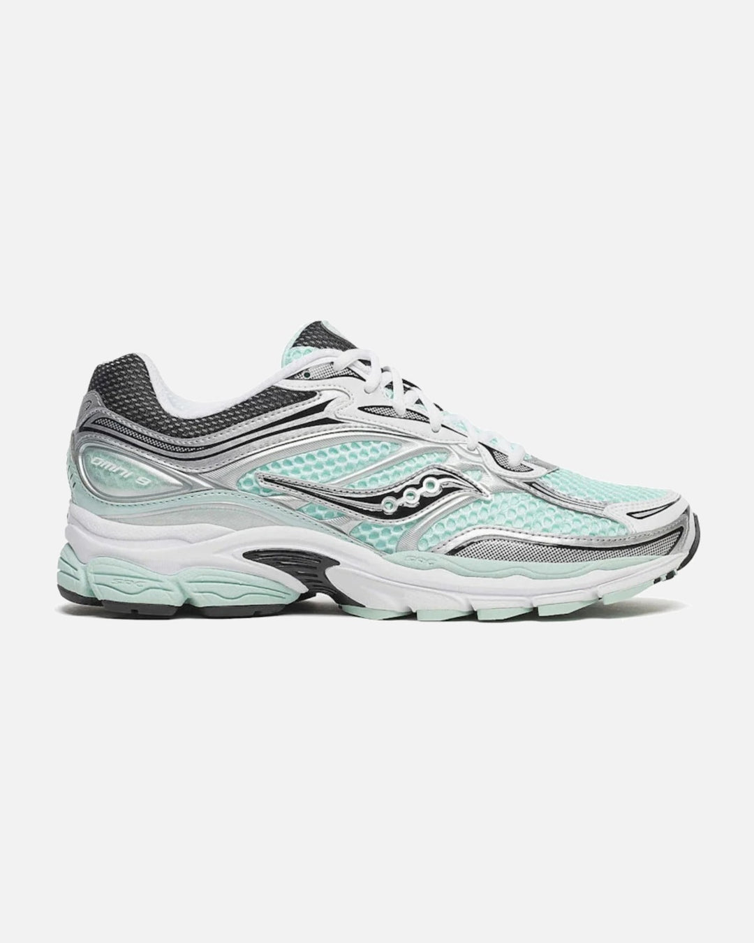 Saucony ProGrid Omni 9 Teal Metallic Silver - view 1