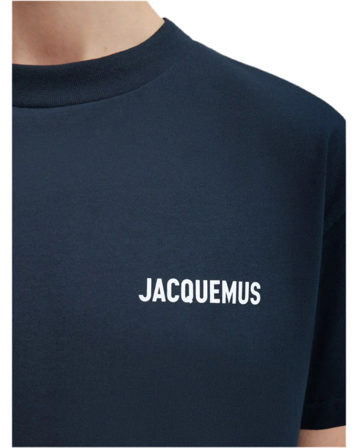The Jacquemus Logo t-shirt Dark Navy - view 2