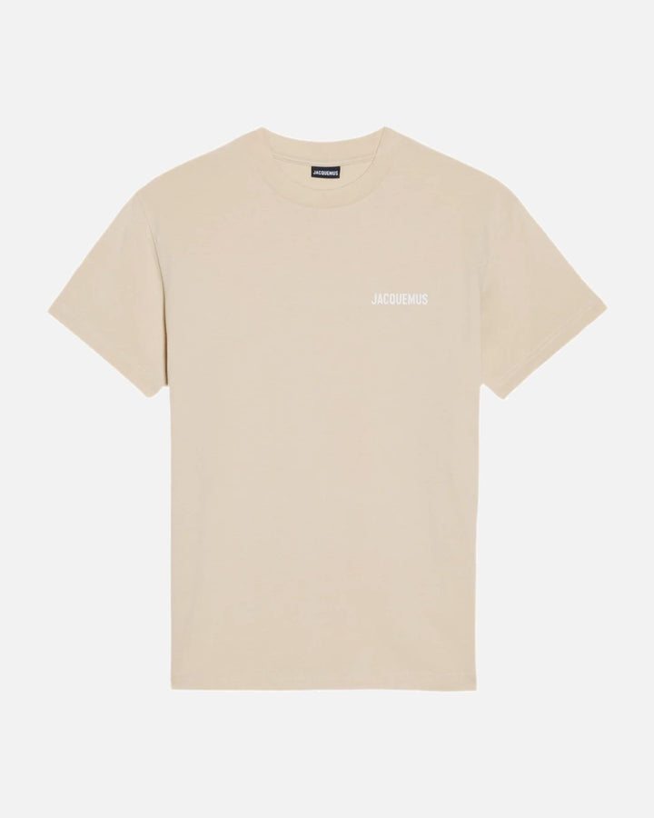 The Jacquemus Logo t-shirt Light Beige - view 1