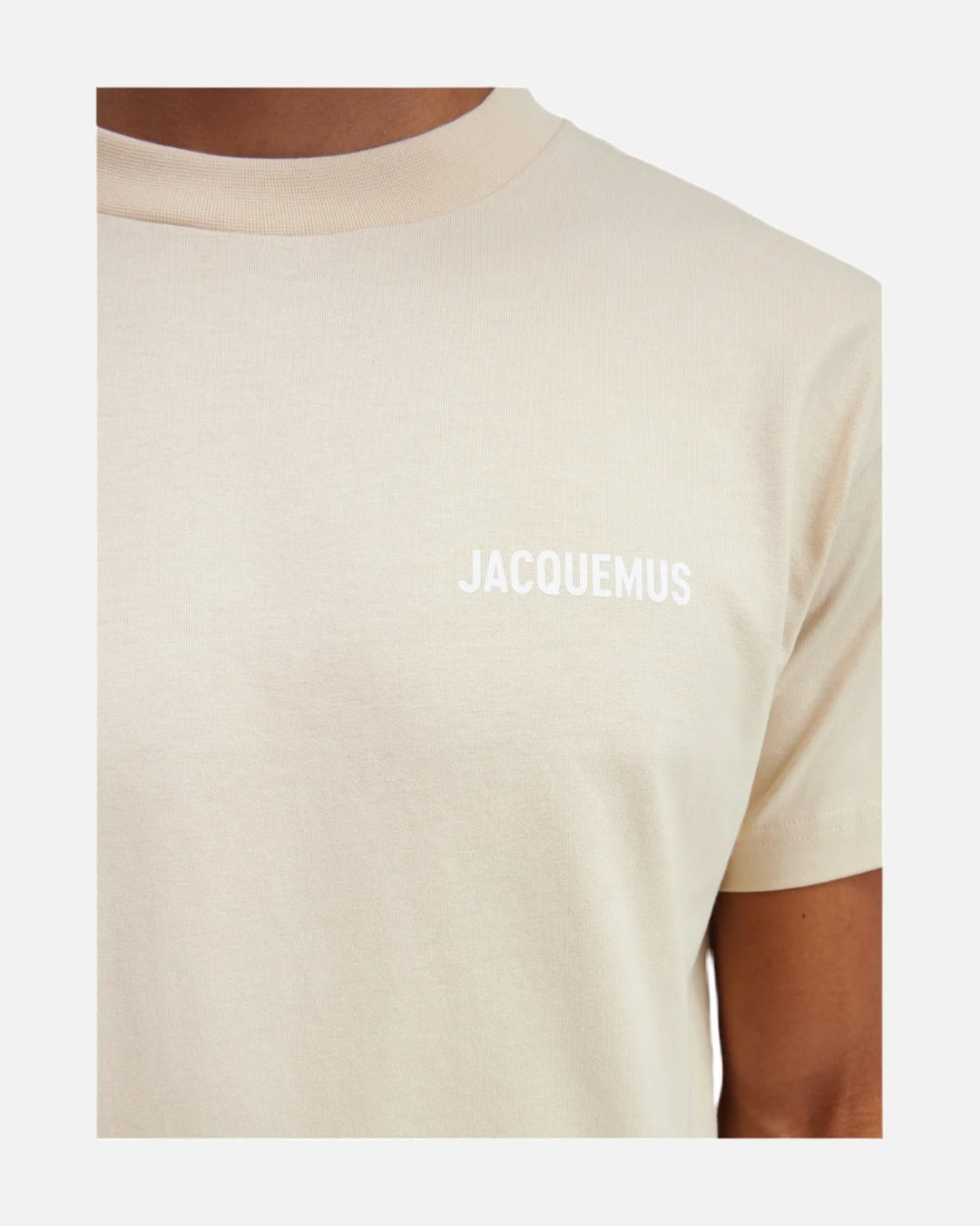 The Jacquemus Logo t-shirt Light Beige - view 2