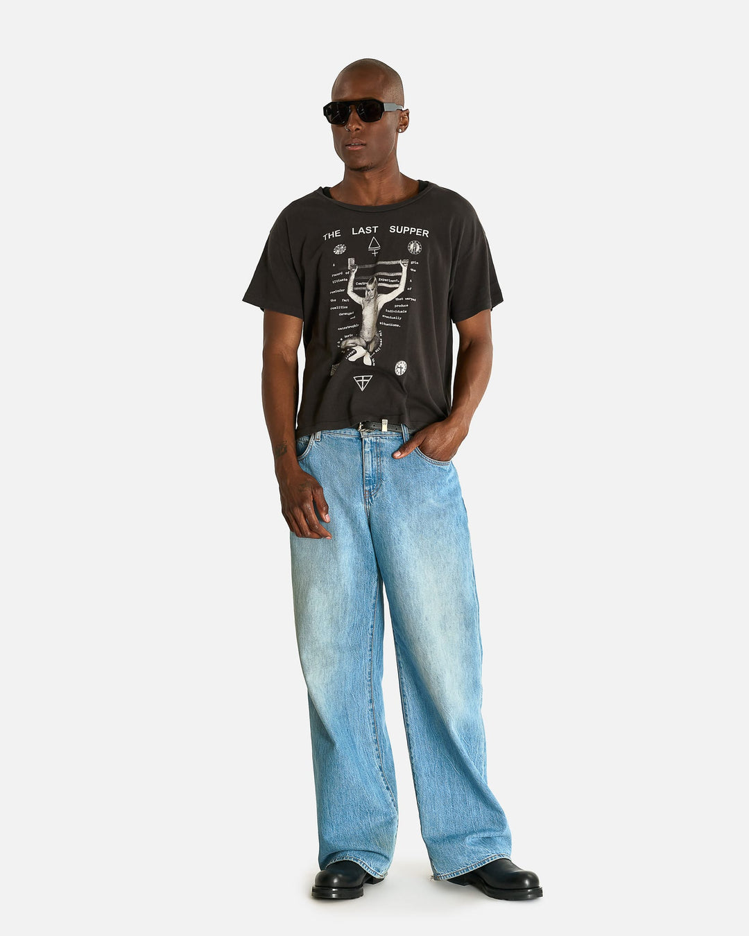 Enfants Riches Déprimés The Last Supper T-Shirt Faded Black - view 6