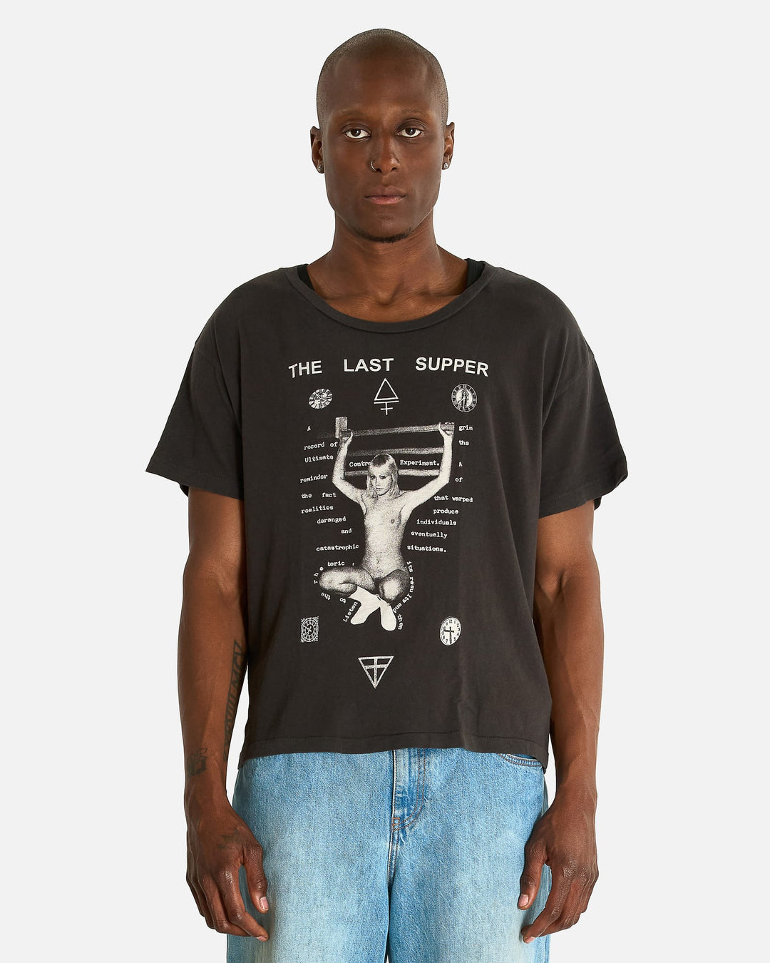 Enfants Riches Déprimés The Last Supper T-Shirt Faded Black - view 1